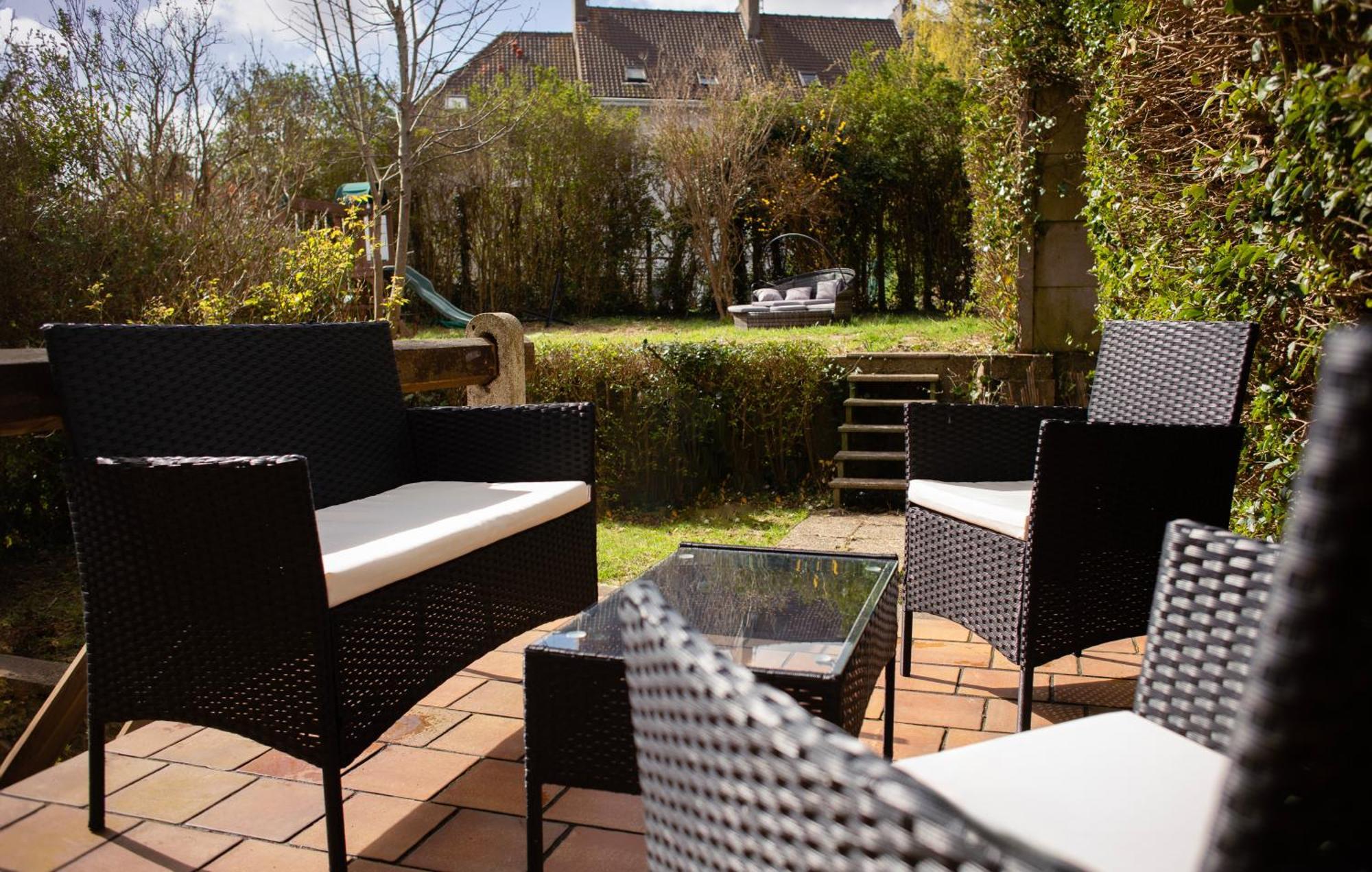 Spa , Jardin 250M2 Et Appartement Cosy De 60 M2 Au Centre Boulogne-sur-Mer Bagian luar foto